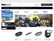 Tablet Screenshot of hapaistanbul.com